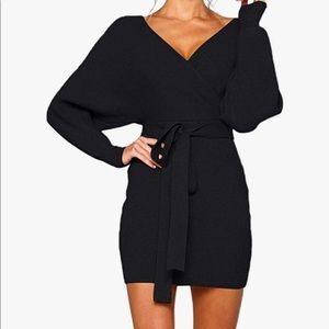 Black Sweater Dress